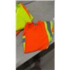 Image 2 : ForceField High-Visibility Short-Sleeve V-Neck Safety Shirts in Neon Yellow and Orange, XL and More