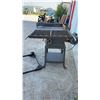 Image 2 : Beaver Rockwell Vintage Table Saw 1 H.P., with Cast Iron Extension Wings and Handwheel Adjustments