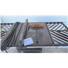Image 9 : Beaver Rockwell Vintage Table Saw 1 H.P., with Cast Iron Extension Wings and Handwheel Adjustments