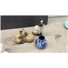 Image 10 : Assorted Ceramics Including Nippon Sugar Jar, Beswick Cat, Egg Cups, Jug, Dog Figurines and More