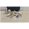 Image 1 : Assorted Ceramics Including Nippon Sugar Jar, Beswick Cat, Egg Cups, Jug, Dog Figurines and More