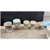 Image 2 : Assorted Ceramics Including Nippon Sugar Jar, Beswick Cat, Egg Cups, Jug, Dog Figurines and More