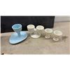 Image 3 : Assorted Ceramics Including Nippon Sugar Jar, Beswick Cat, Egg Cups, Jug, Dog Figurines and More
