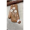 Image 12 : Vintage Kitchenware Lot With Ridgways Platters, Wooden Utensils, Kitten Picture, 11" x 14"
