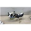 Image 4 : Collection of Ceramic Cow Figurines, Cookie Jar, Creamers, Pig Figurine and More
