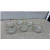 Image 9 : 4 Milk Glass Mixing Bowls, 3 Federal, 1 Fire-King Milk & Anchor Hocking Gold Trim Glass Bowls