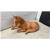 Image 4 : Wall Clock, Ceramic Cocker Spaniel, Horse and Pig Figurines, Bedside Lamp, No Hunting Wood Sign