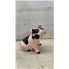 Image 5 : Wall Clock, Ceramic Cocker Spaniel, Horse and Pig Figurines, Bedside Lamp, No Hunting Wood Sign