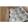 Image 3 : 18-Piece Crystal Fruit Punch Set with Bowl, Cups, Hooks, Ladle and TV Stand Base