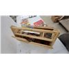 Image 10 : Mastercraft Scroll Saw, Model 055-6750-8 with Manual Woodworking Books Extra Blades and a Wood