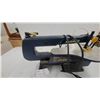 Image 4 : Mastercraft Scroll Saw, Model 055-6750-8 with Manual Woodworking Books Extra Blades and a Wood