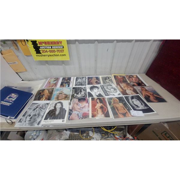 Collection of Celebrity Autographed Photographs Featuring Christina Leardini, Dian Parkinson