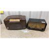 Image 1 : Vintage Marconi Model 224 and Viking Model 101 Bakelite Tabletop AM Radios, Circa 1949-1950