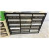 Image 5 : Small Parts Storage Cabinets With Assorted Hardware, Screws, and More