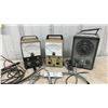 Image 1 : Heathkit V-7A and IM-18 Vacuum Tube Voltmeters and EICO Capacitor Tester.1-50 Microfarad