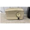 Image 2 : Three Vintage Radios: 1949-50 GE C751, Black Radio w/ 550-1600 kHz Dial, & Northern Electric