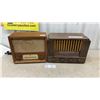 Image 1 : Two Vintage Radios: 1947-48 Viking 4526 Restored Electrically & GE Wood Case Radio