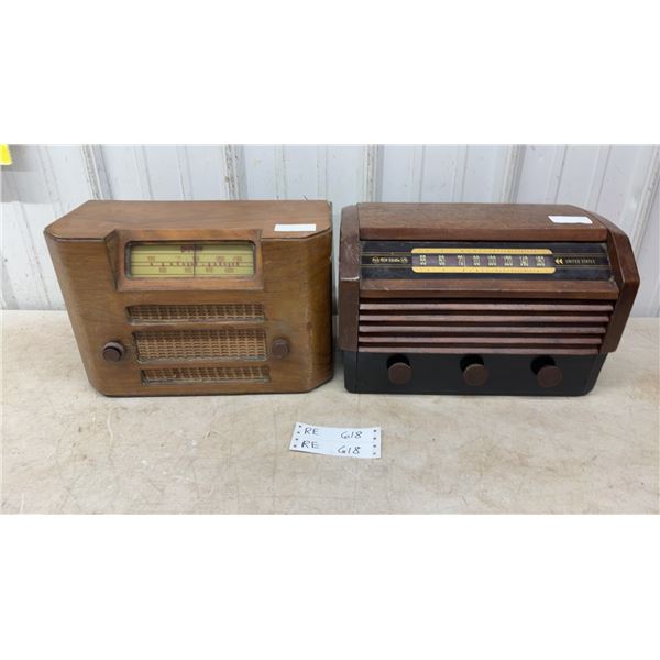DeForest & RCA Victor Tube Radios