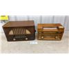 Image 1 : Two Vintage Radios: Viking AM Radio & Unbranded Wood Case AM Radio