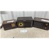 Image 1 : Three Vintage Radios: RCA Victor Co. Ltd. Radio, General Electric Clock Radio, & Unidentified Radio