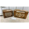 Image 1 : 1946-47 Sparton and 1952 Electrohome Cosmic Tube Table Radios