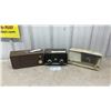 Image 1 : Vintage Tube Radio Lot: 1964 Viking RM666, 1956 Motorola MK-56R, and RCA Victor Clock Radio