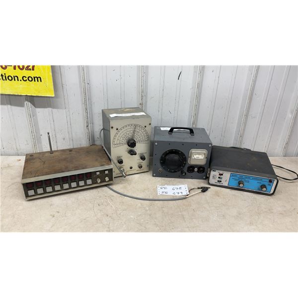 Vintage Heathkit GR-1131 VHF Scanner, 8-Channel with Scan/Manual Modes, Volume and Squelch