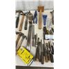 Image 3 : Assortment of Hammers, Screwdrivers, Chisels, Files, Putty Knives, Venus Drawing Set and More