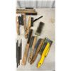 Image 2 : Assorted Hand Tools: Files, Wire Brushes, Pliers, Snips, Hammers, & More