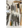 Image 3 : Assorted Hand Tools: Files, Wire Brushes, Pliers, Snips, Hammers, & More