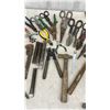 Image 5 : Assorted Hand Tools: Files, Wire Brushes, Pliers, Snips, Hammers, & More