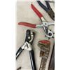 Image 7 : Assorted Hand Tools: Files, Wire Brushes, Pliers, Snips, Hammers, & More