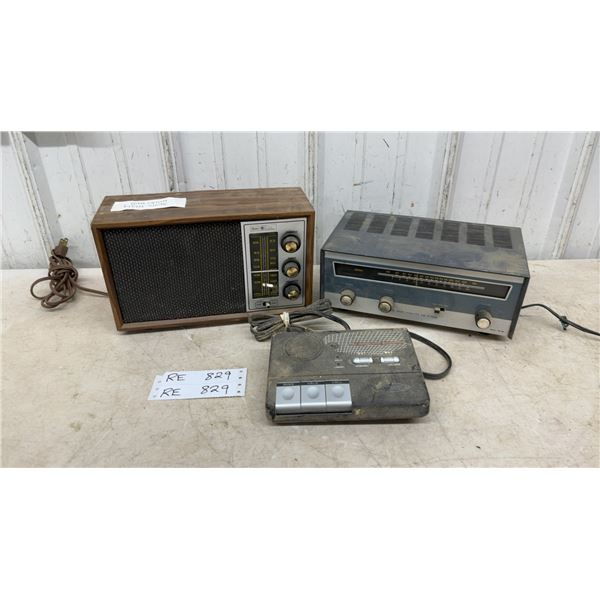 Sears Electronics Model 10314 AM/FM Radio, Truetone High Fidelity FM Tuner, & More