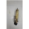 Image 1 : Brass Steam Whistle with Lever & Mounting Plate