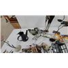 Image 5 : Assorted Metal Garden Decor Including Butterfly Stakes, Lantern, Birdcage, Flowers, and More