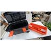 Image 5 : Stanley 24" Mobile Tool Box with Wheels, Retractable Handle, and Removable Interior Tray