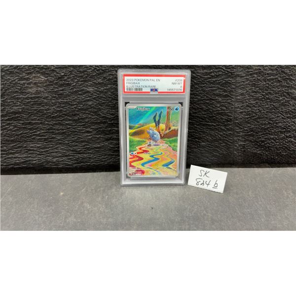 2023 Pokémon Frigibax Illustration Rare PSA Graded Card #208 NM-MT 8 & More