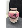 Image 4 : Two Signed Navajo Pottery Vases, Tallest. 8"