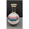 Image 7 : Two Signed Navajo Pottery Vases, Tallest. 8"