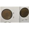 Image 3 : 5 Canadian Small Pennies: 1932, 1933, 1934, 1935, 1936