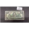 Image 1 : Bank of Canada 1937 One Dollar Banknote, King George VI Portrait