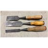 Image 2 : 10 Vintage Erik Anton Berg Sweden Carving Lathe Chisels
