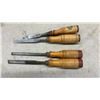 Image 6 : 10 Vintage Erik Anton Berg Sweden Carving Lathe Chisels