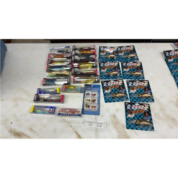 25 New Fishing Lures: Yoshikawa Promotion Deep Fishing Lures, Silverlake Fly Pack, and NASCAR Fan