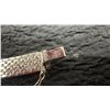 Image 5 : Tri-Color Sterling Silver 925 Necklace and Bracelet Set by TOB with Woven Diamond Pattern