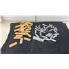 Image 1 : 50 Stainless Steel Compact Keychain Multi-Tools with Knife Blade, Nail File, and Scissors