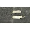 Image 5 : 50 Stainless Steel Compact Keychain Multi-Tools with Knife Blade, Nail File, and Scissors
