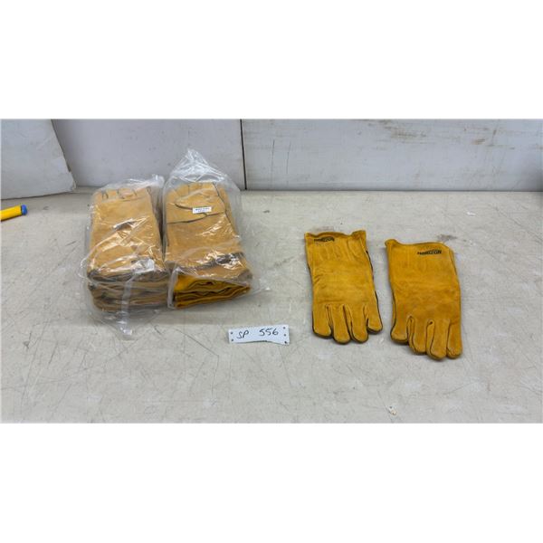 12 newHorizon Leather Work Gloves