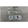 Image 3 : 1994 Authentic Pog Brand Baseball Pogs, Four Complete Sets of 33 with Team Logos and Holographic
