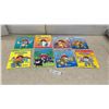 Image 1 : Pokémon Evolvers Activity Book Set of 9: Water, Bug, Fire, Psychic, Grass, Ghost, Rock, Fighting